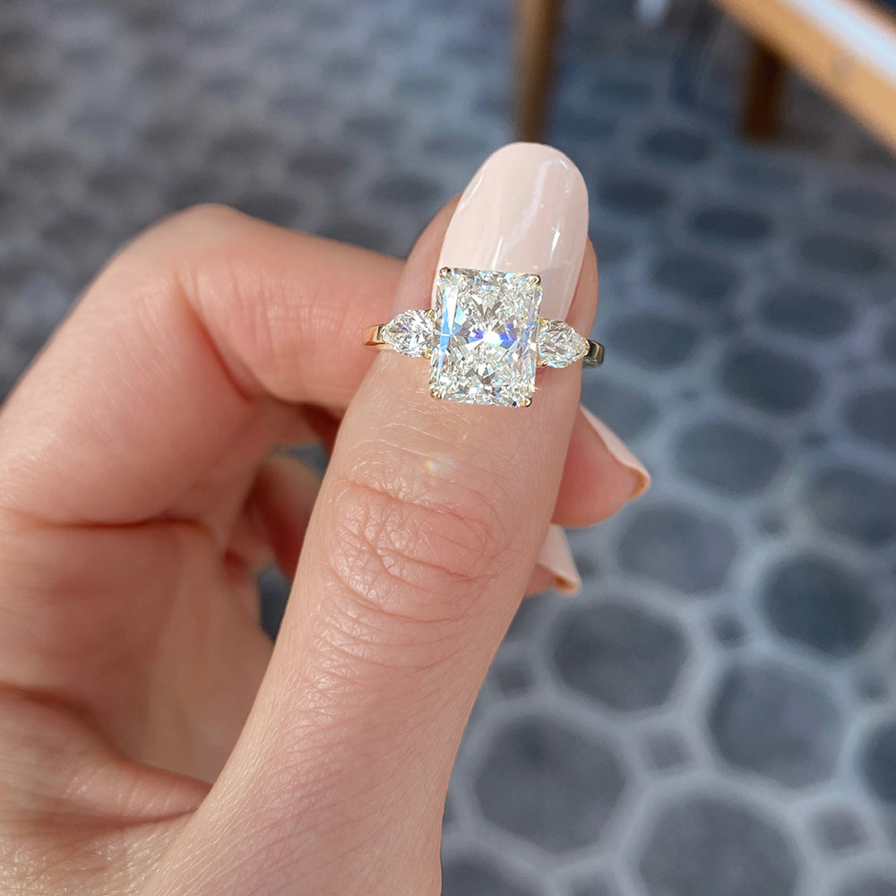 Radiant Cut Different Cuts Of Diamonds For Engagement Rings Renee