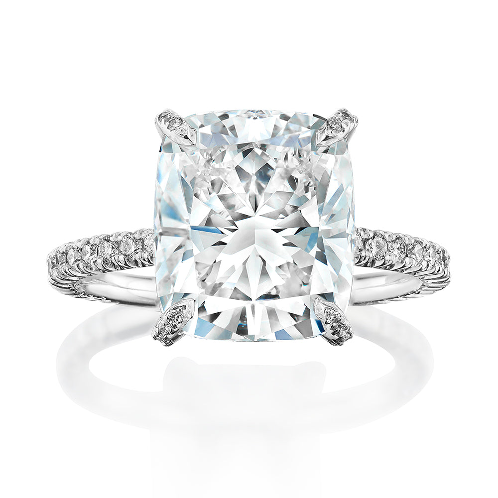 5.03 Carat Cushion Cut Edalati Ring | Marisa Perry By Douglas Elliott
