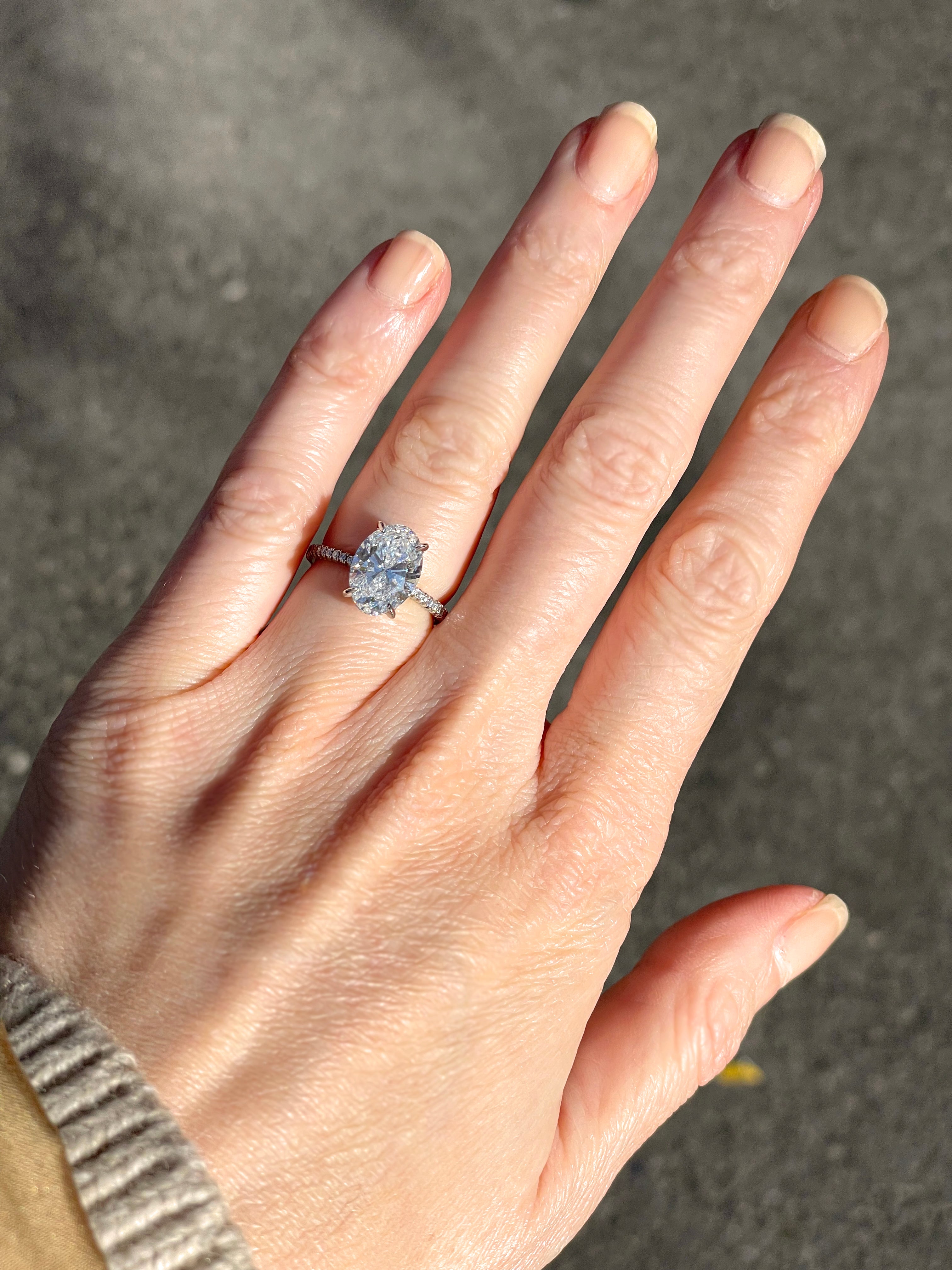 3.02 carat DE Diamond Solitaire | Marisa Perry by Douglas Elliott