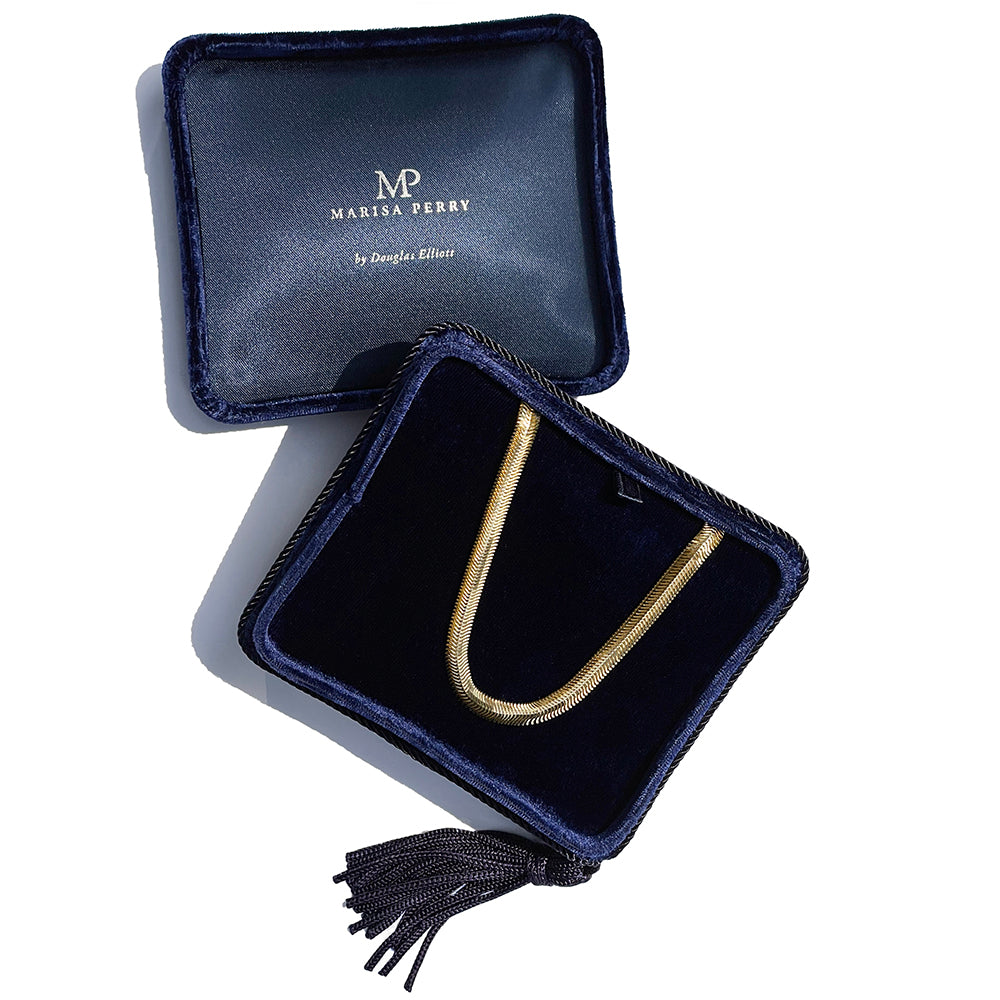 6.40mm Hollow D/C Snake Chain Necklace | Marisa Perry