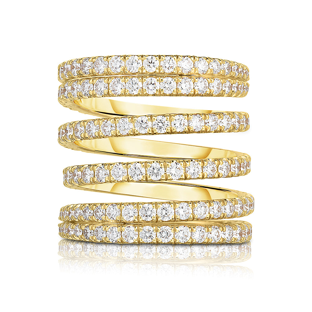 The Spring Ring 18k Yellow Gold