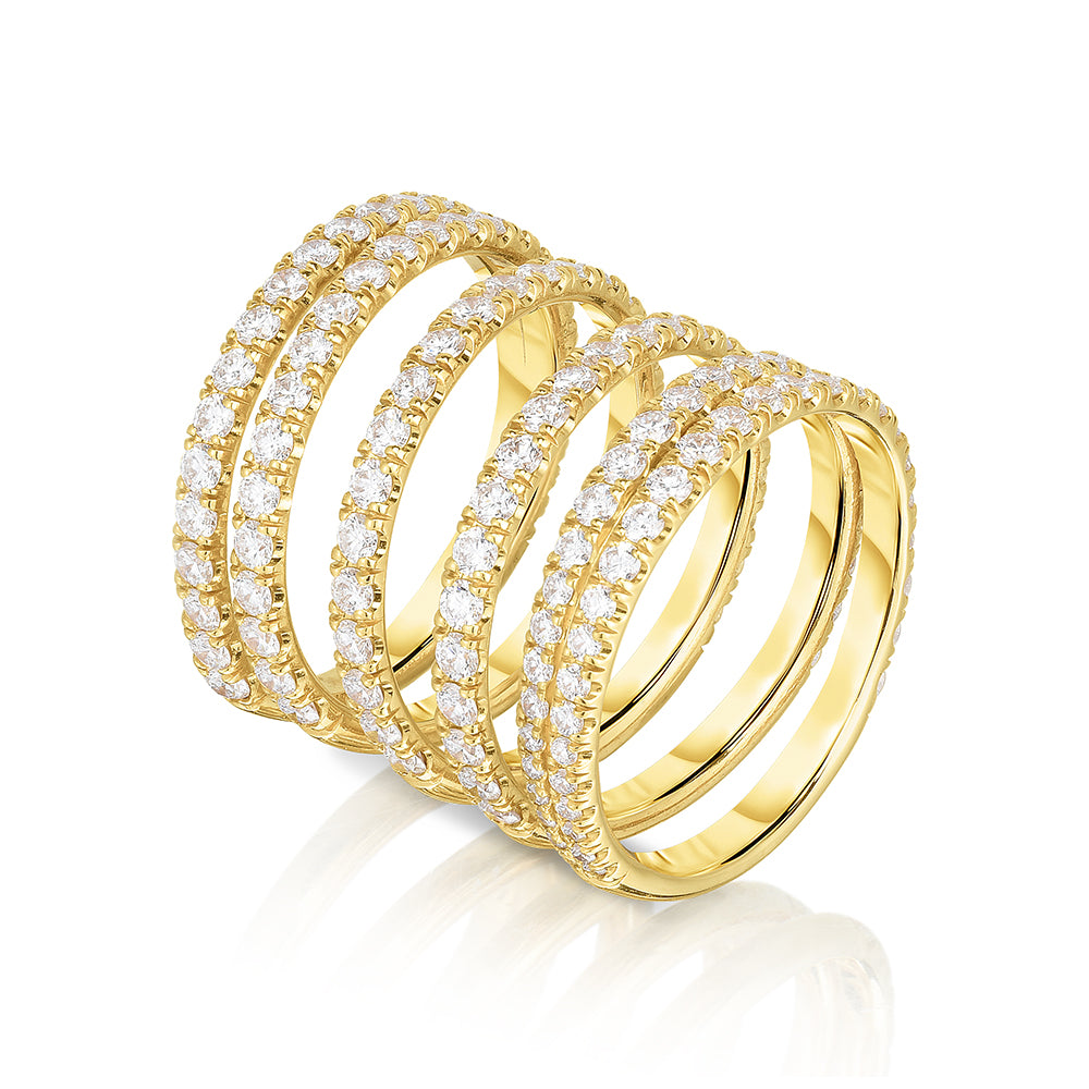 The Spring Ring 18k Yellow Gold