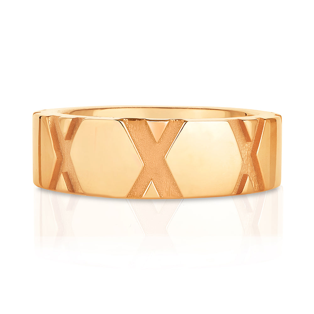 The X Collection Gold Ring for Her
