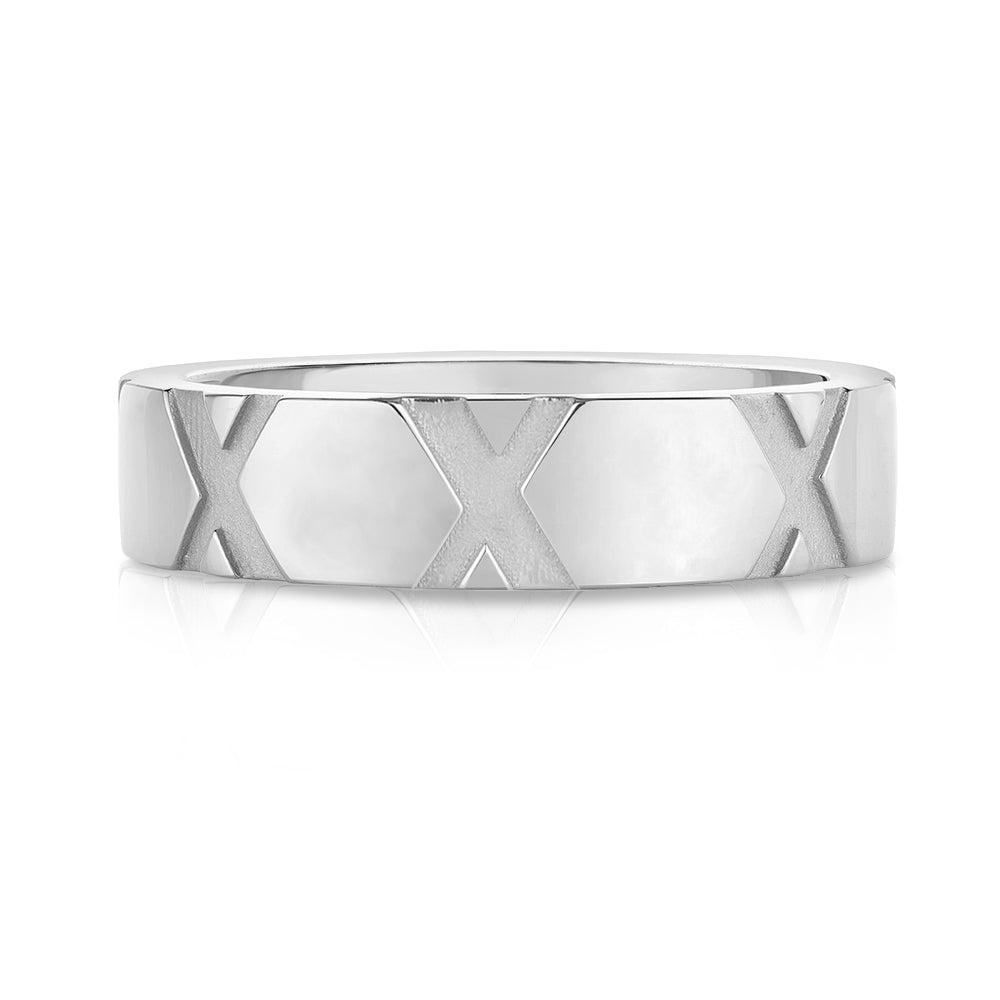 The X Collection Gold Ring for Him