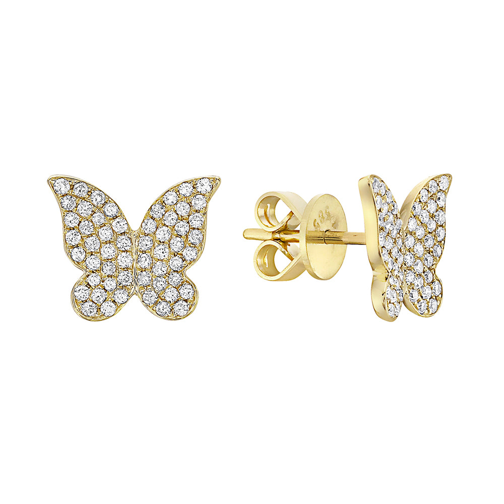 The_Yellow_Gold_and_Diamond_Papillon_Stud_Earring_A28421_AE154792Y