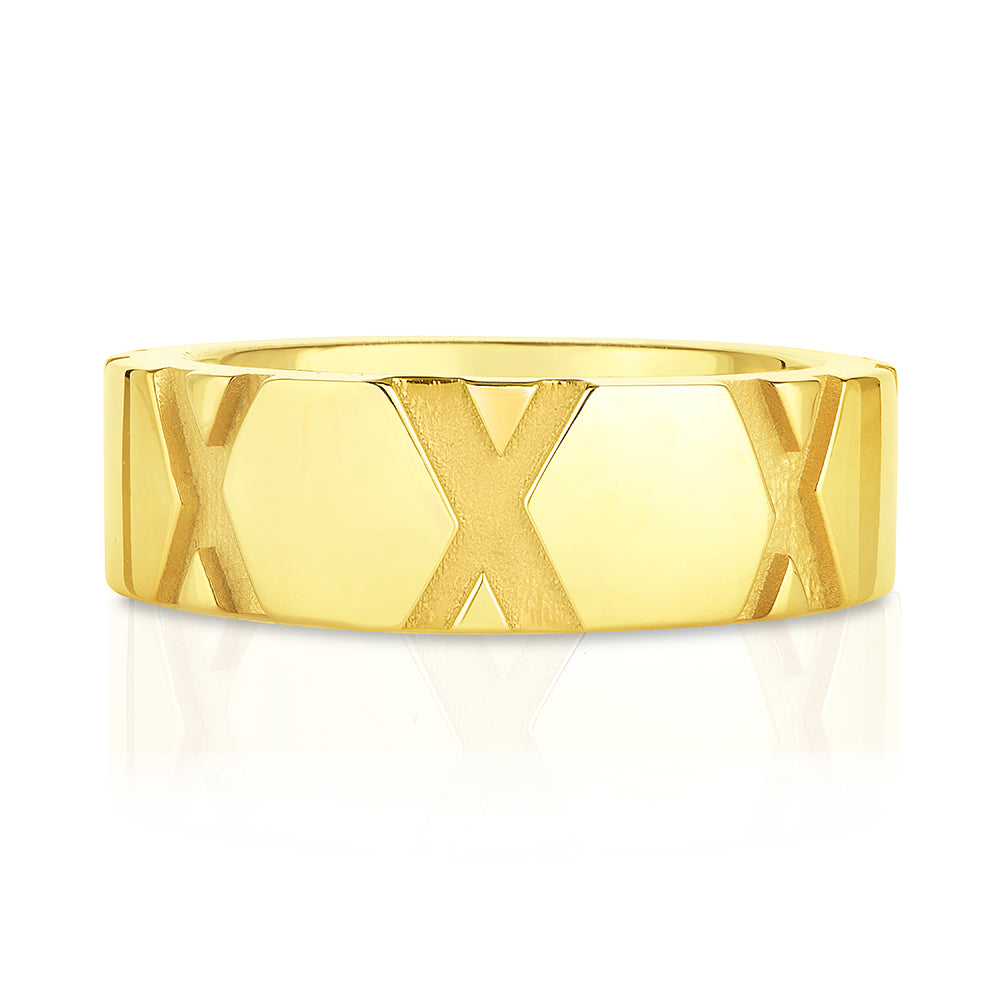 The X Collection Gold Ring for Her