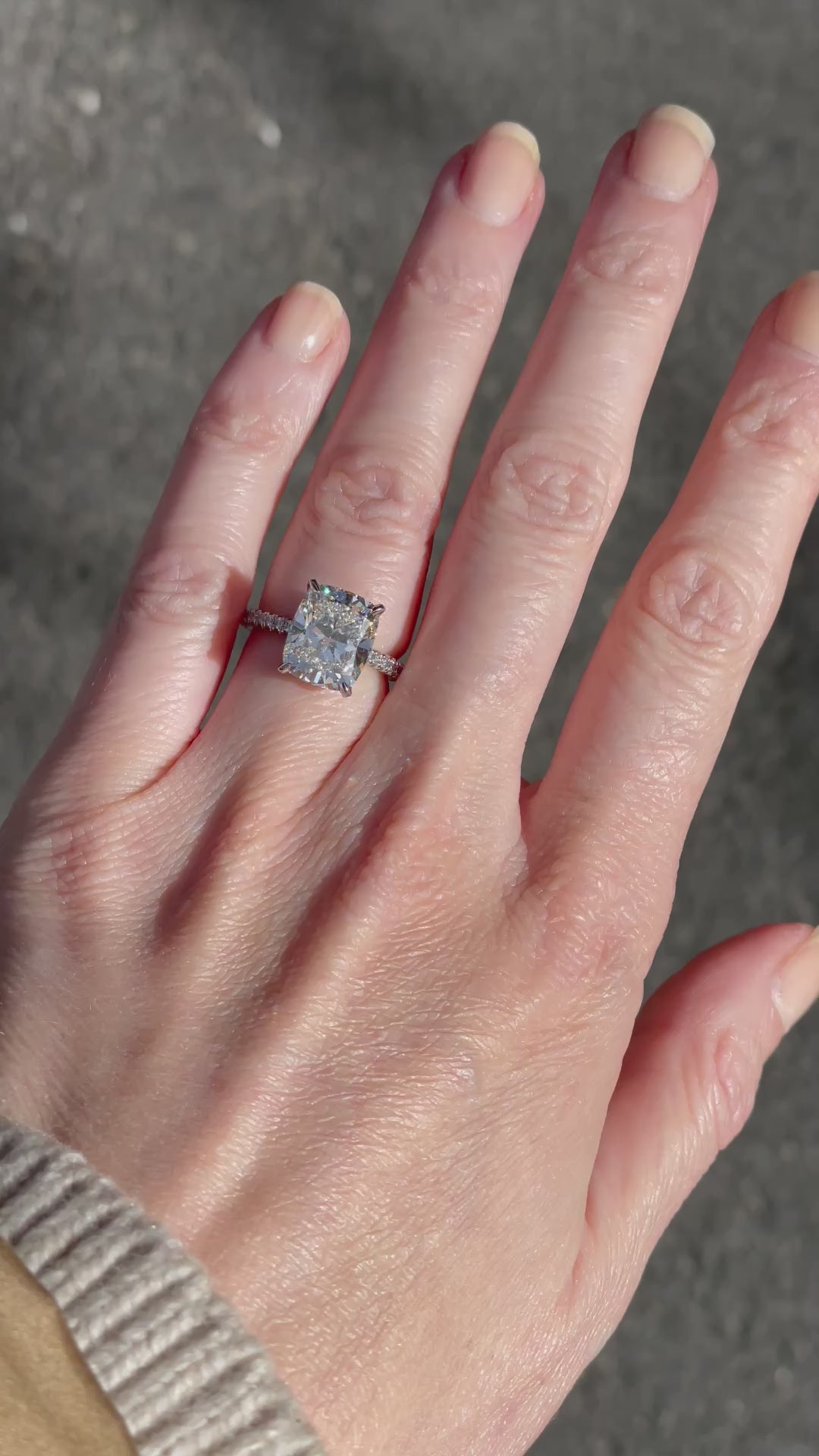 5.03 Carat Cushion Cut Edalati Ring | Marisa Perry By Douglas Elliott_G15076_Video3