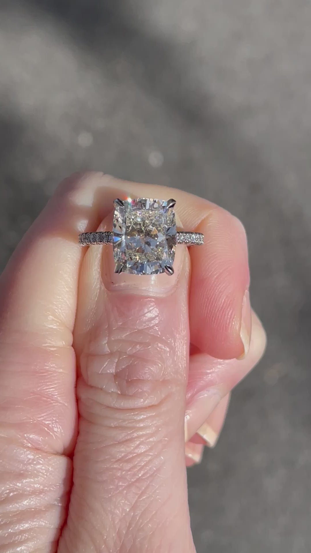 5.03 Carat Cushion Cut Edalati Ring | Marisa Perry By Douglas Elliott_G15076_Video4